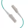Optiskās šķiedras kabelis EFB Elektronik O8303S10OM3 4x LC OM3 10 m Akva, Bēšs, Melns