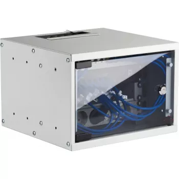Sienas skapis EFB Elektronik WGB-1004GR.30-SET1 10 collu 4HE dziļums 300 mm RAL7035