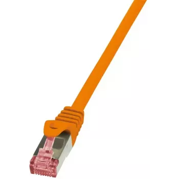 Tīkla kabelis LogiLink Cat.6 S/FTP RJ-45 1m Oranžs