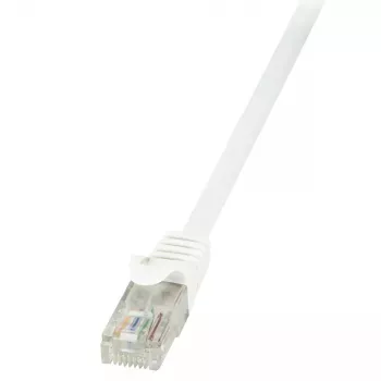 Tīkla kabelis LogiLink 1m RJ-45 Cat6 U/UTP Balts