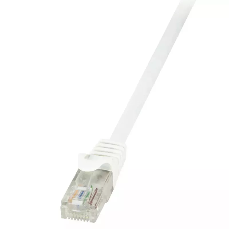 Tīkla kabelis LogiLink 2m RJ-45 Cat6 U/UTP Balts