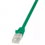 Tīkla kabelis LogiLink 3m RJ-45 Cat6 U/UTP zaļš
