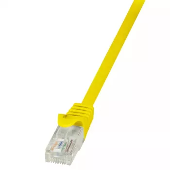 Tīkla kabelis LogiLink 0,5 m RJ-45 Cat6 U/UTP dzeltens