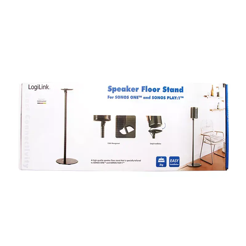 Skaļruņu statīvs, Logilink Lautsprecher-Ständer SONOS ONE, ONE SL, BP0083, LOGILINK