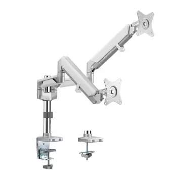Monitoru stiprinājums LogiLink BP0089 32 collas Galda Sudraba