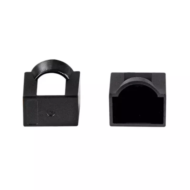 Electronic connector cap LogiLink MP0062 Melns 50 pcs
