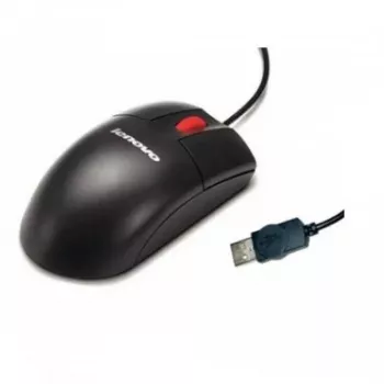 IBM Optical 3 Button Mouse USB Black
