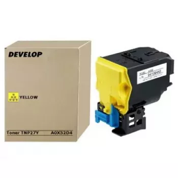 tonera kasete Develop A0X52D4 dzeltena, Oriģināls, 4,500 lapas, 1 pc