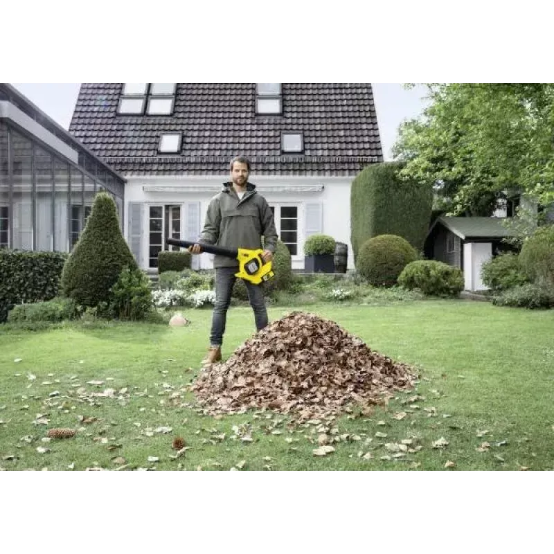 Rokas pūtējs Kärcher LBL 4 baterija Set 250 km/h 36 V Lithium-Ion Melns Dzeltens