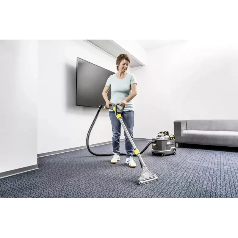 Walk-behind carpet cleaning machine Kärcher 1.101-702.0 Deep Melns pelēka dzeltena