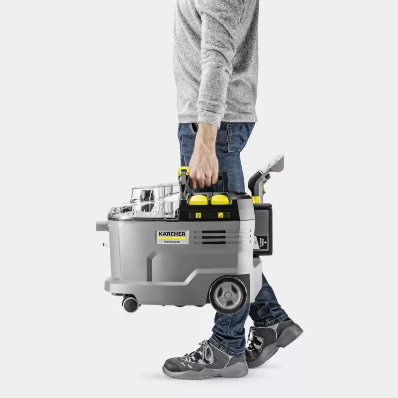 Walk-behind carpet cleaning machine Kärcher 1.101-702.0 Deep Melns pelēka dzeltena