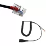RJ kabelis GEQUDIO saderīgs ar Yealink Snom Avaya Grandstream WA9402