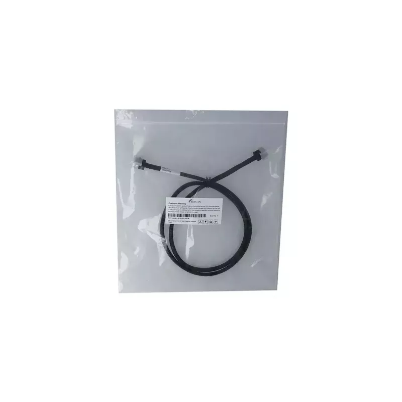 SAS kabelis BlueOptics BLIS4343-80CM 0,8 m 12 Gbit/s Melns