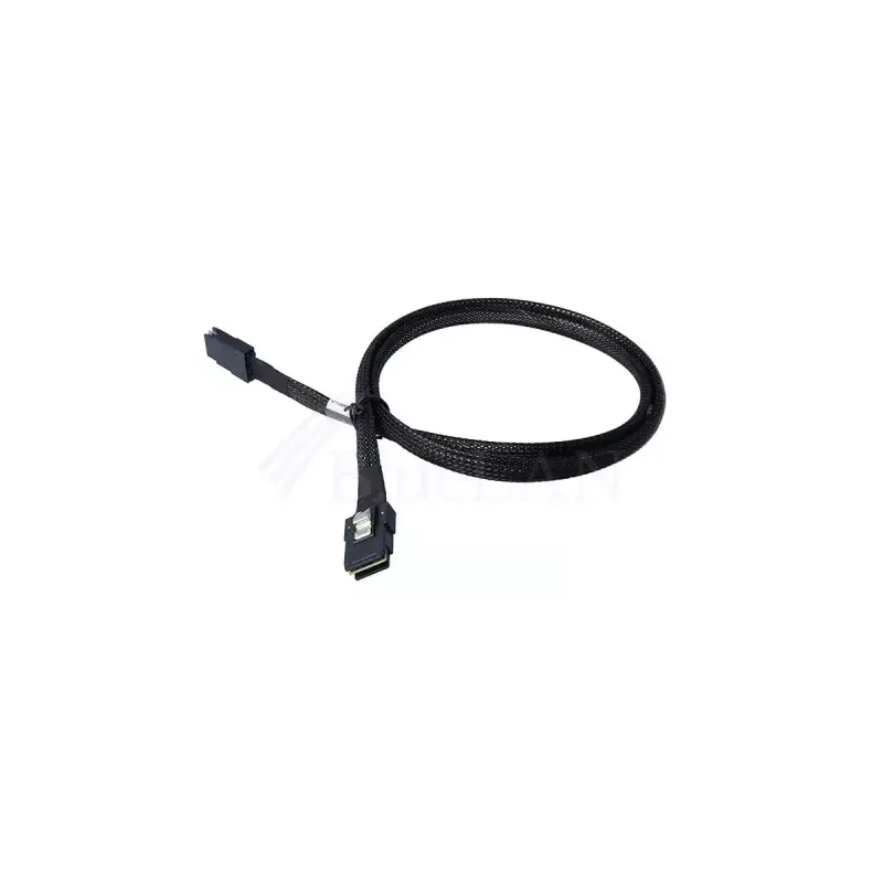 SAS kabelis BlueOptics BLIS8787-80CM 0,8 m 6 Gbit/s Melns