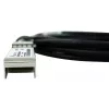 InfiniBand/optiskās šķiedras kabelis BlueOptics R9D19A-BL 1 m SFP+ Tēviņš/Tēviņš