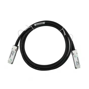 BlueOptics AXLC761-BL InfiniBand optiskās šķiedras kabelis 1 m QSFP vīrišķais vīrišķais