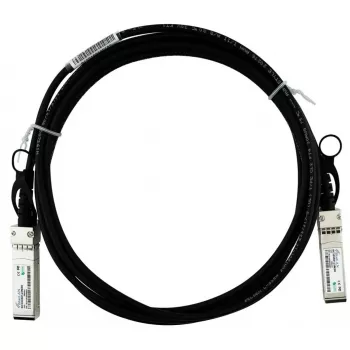 SFP+ kabelis BlueOptics SFP-10G-CU5M-BL 5m vīr.-vīr. melns sudrabains