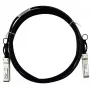 SFP+ kabelis BlueOptics SFP-10G-CU5M-BL 5m vīr.-vīr. melns sudrabains