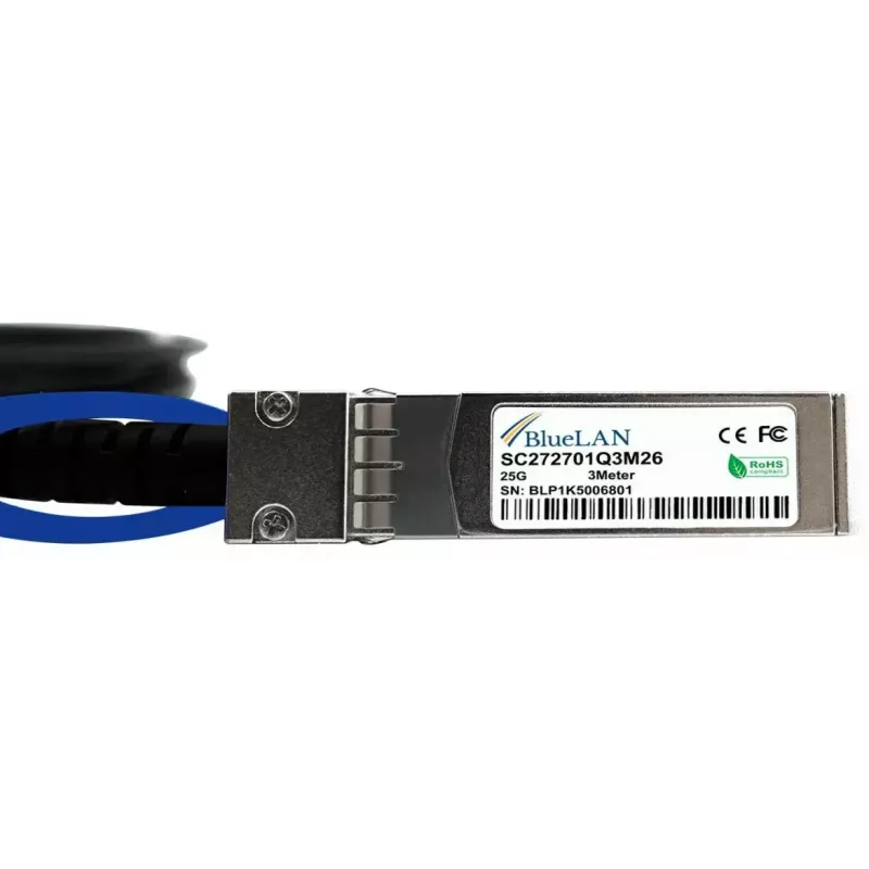 InfiniBand/optiskās šķiedras kabelis BlueOptics X66130-1-BL 1 m SFP28