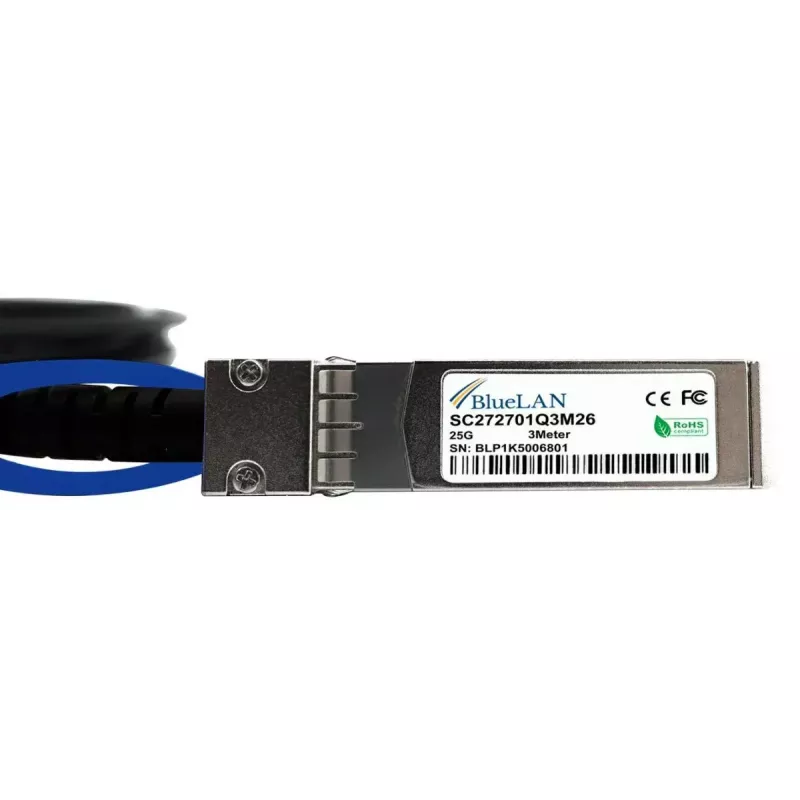 InfiniBand/optiskās šķiedras kabelis BlueOptics X66240A-3-BL 3 m SFP28