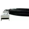 BlueOptics UDC-2-BL InfiniBand optiskās šķiedras kabelis 2 m SFP+ melns