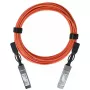 BlueOptics XS+DA0001-BL InfiniBand/optiskās šķiedras kabelis 1 m SFP28 melns