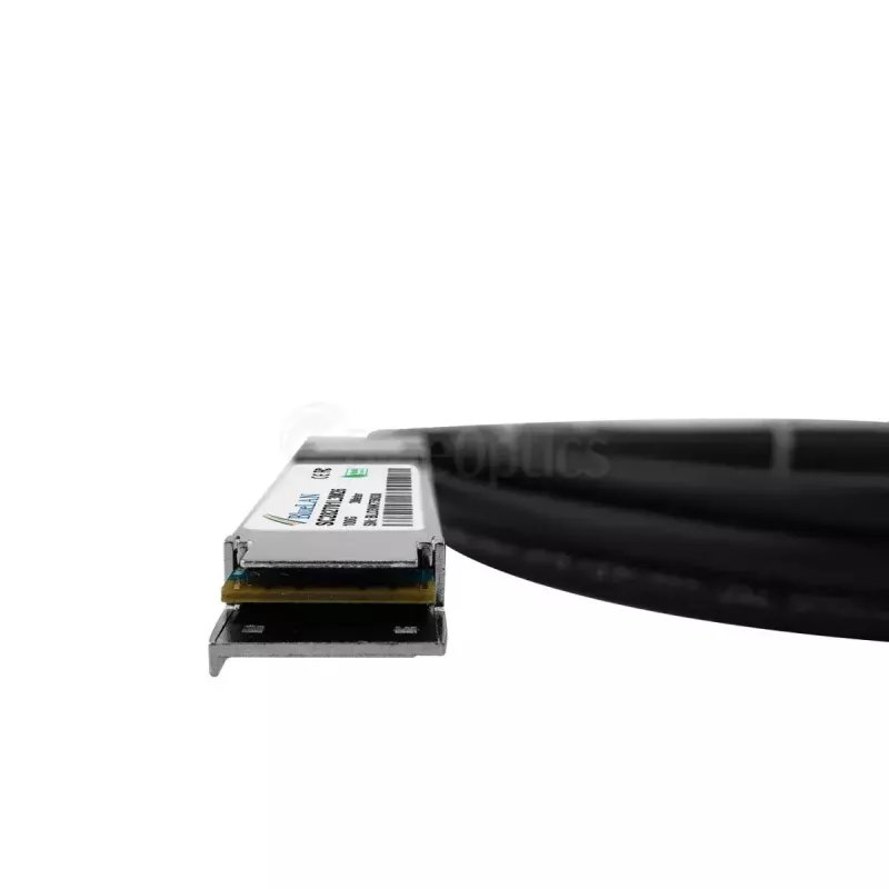 Tīkla kabelis BlueOptics 100G2X25GPD2M-LEG-BL QSFP 4xSFP28 InfiniBand 2m Melns