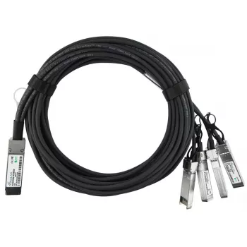 BlueOptics Q+BC0003-S+-BL InfiniBand/optiskās šķiedras kabelis 3 m QSFP 4xSFP+