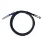 InfiniBand/optiskās šķiedras kabelis BlueOptics QDD-400G-DAC-1M-BL 1m QSFP-DD vīr./vīr.