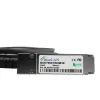 BlueOptics InfiniBand/optisko šķiedru atzarošanas kabelis QSFP56 uz 4xSFP56 1 m Melns