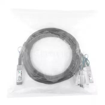Tīkla kabelis BlueOptics 4Z57A85044-BL QSFP28 4x SFP28 InfiniBand 2m Melns