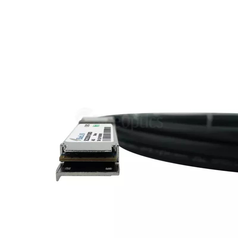 BlueOptics 40G-DACP-QSFP50CM-BL InfiniBand optiskās šķiedras kabelis 0,5 m QSFP melns