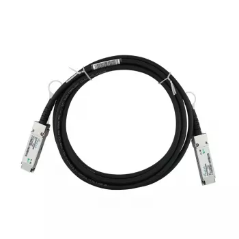 BlueOptics 40G-DACP-QSFP50CM-BL InfiniBand optiskās šķiedras kabelis 0,5 m QSFP melns