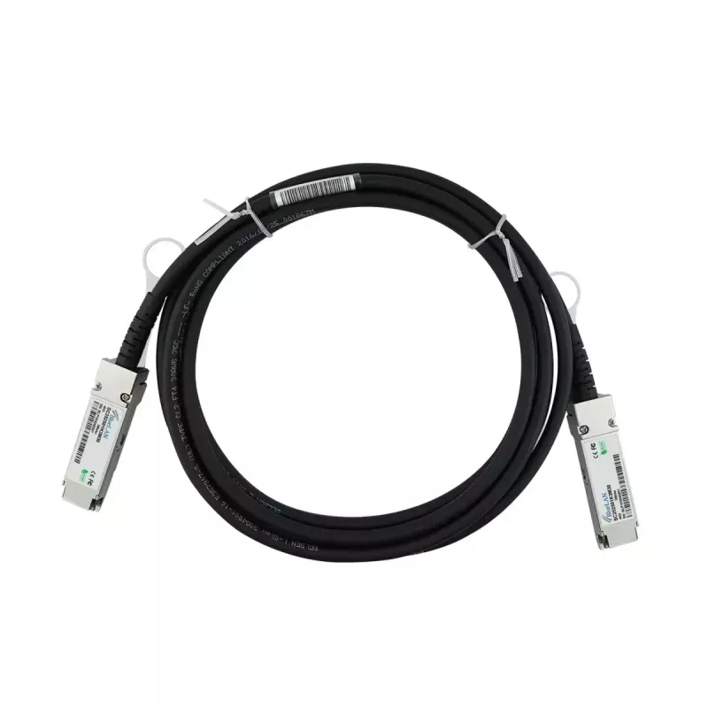 InfiniBand/optiskās šķiedras kabelis BlueOptics 40G-DACP-QSFPZ5M-BL 0,5 m QSFP vīrišķais/vīrišķais