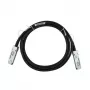DAC kabelis BlueLan PAN-QSFP-DAC-3M-BL QSFP QSFP InfiniBand 3m melns