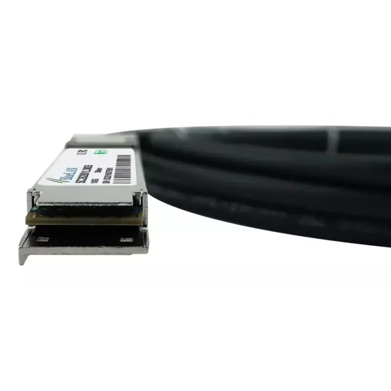 BlueOptics QSFP28 DAC kabelis SFP-DAC100-2M-BL 100GBASE-CR4 2 m, melns