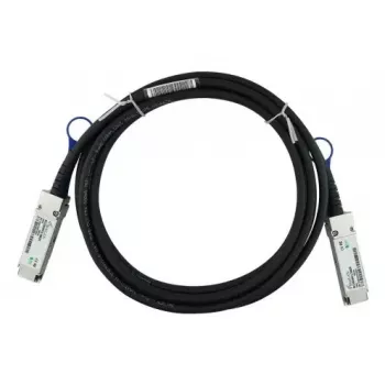 BlueOptics QSFP28 DAC kabelis SFP-DAC100-2M-BL 100GBASE-CR4 2 m, melns