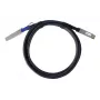 DAC kabelis BlueOptics PAN-QSFPDD-DAC-1M-BL QSFP-DD InfiniBand 1m Melns