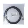 DAC kabelis BlueOptics PAN-QSFPDD-DAC-2M-BL QSFP-DD InfiniBand 2m Melns