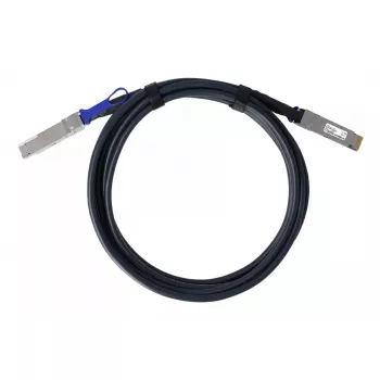 DAC kabelis BlueOptics PAN-QSFPDD-DAC-2M-BL QSFP-DD InfiniBand 2m Melns