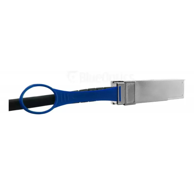 DAC kabelis BlueOptics QSFP-200G-C3M-BL 3m QSFP56 Melns