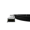Tīkla kabelis BlueOptics 470-ABQF-BL QSFP28 4xSFP28 InfiniBand 2m Melns