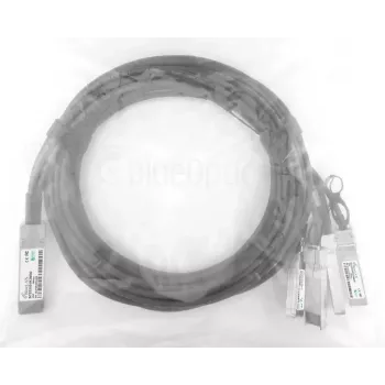 Tīkla kabelis BlueOptics JG329A-BL QSFP 4xSFP+ InfiniBand 1m Melns