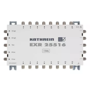 Satelīta multiswičs Kathrein EXR 25516 5 ieejas 16 izejas