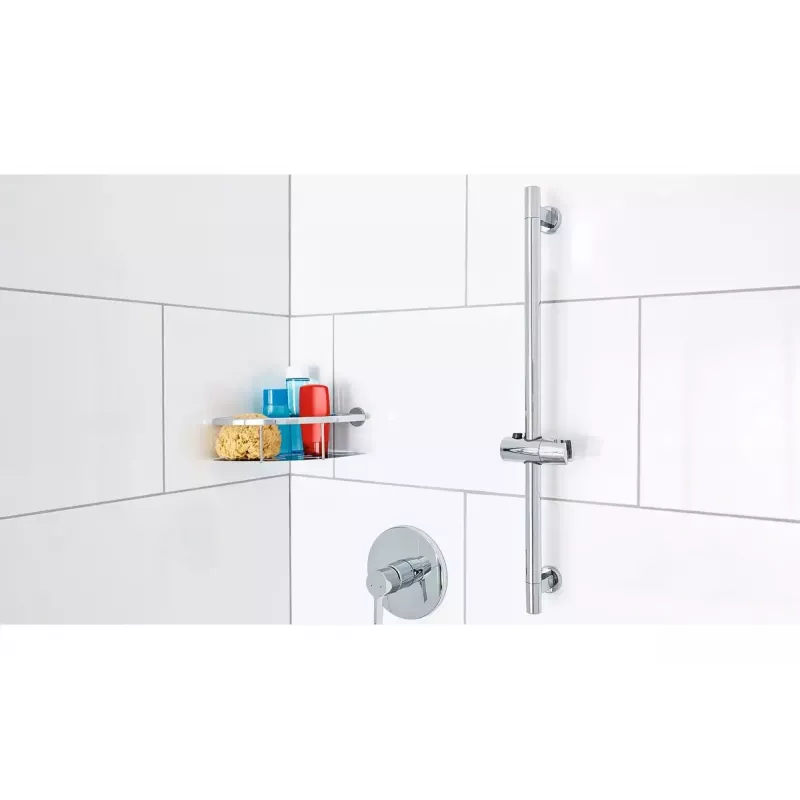 Dušas turētājs TESA Spaa Metāla Plastmasas Bīdāmā Stienis 56538-00000-00
