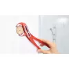 Dušas turētājs TESA Spaa Metāla Plastmasas Bīdāmā Stienis 56538-00000-00