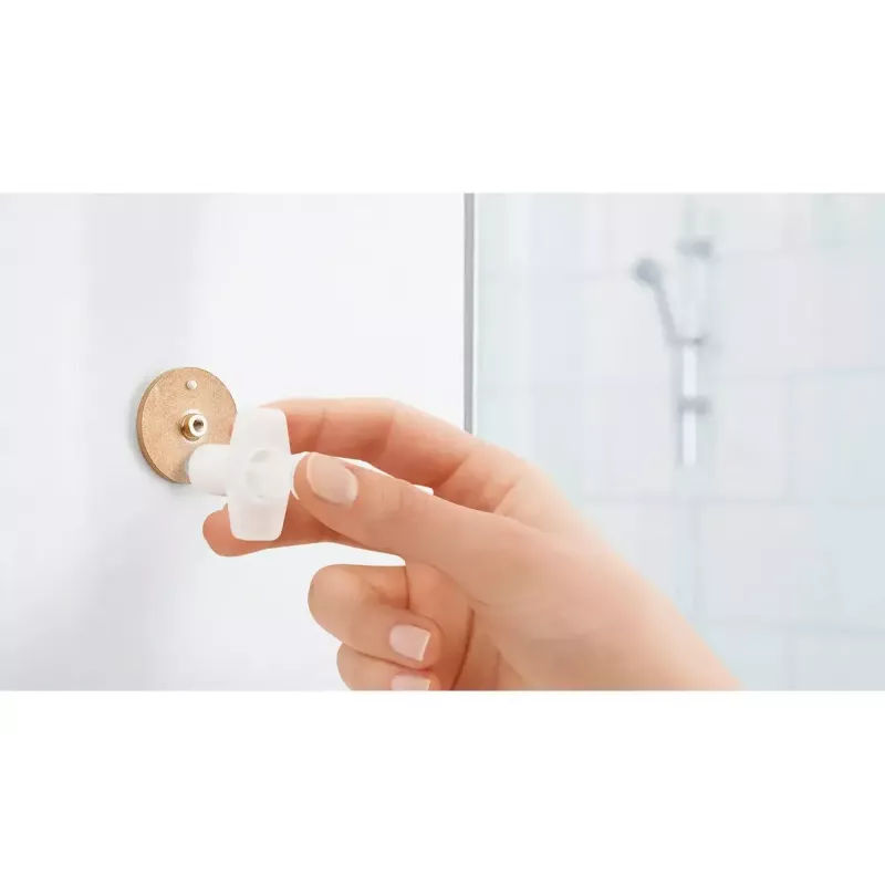 Dušas turētājs TESA Spaa Metāla Plastmasas Bīdāmā Stienis 56538-00000-00