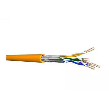 Tīkla kabelis Draka Comteq 60011605 Cat7 100m oranža