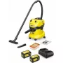 Putekļsūcējs Kärcher WD 4-18 Dual baterija Set