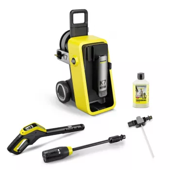 Karcher K 7 Comfort Premium Connect augstspiediena mazgātājs — 180 bāri, 600 l/h, 3000 W, PremiumFlex šļūtene 10 m, Bluetooth Smart